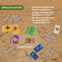 Arnie & Barney - Drop or Stop?!, Kartenglücksspiel, ab 6 Jahren