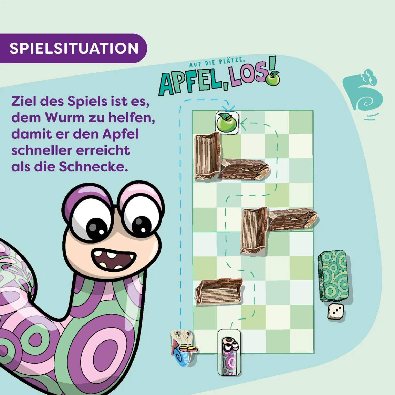 Auf die Plätze, Apfel, Los!
