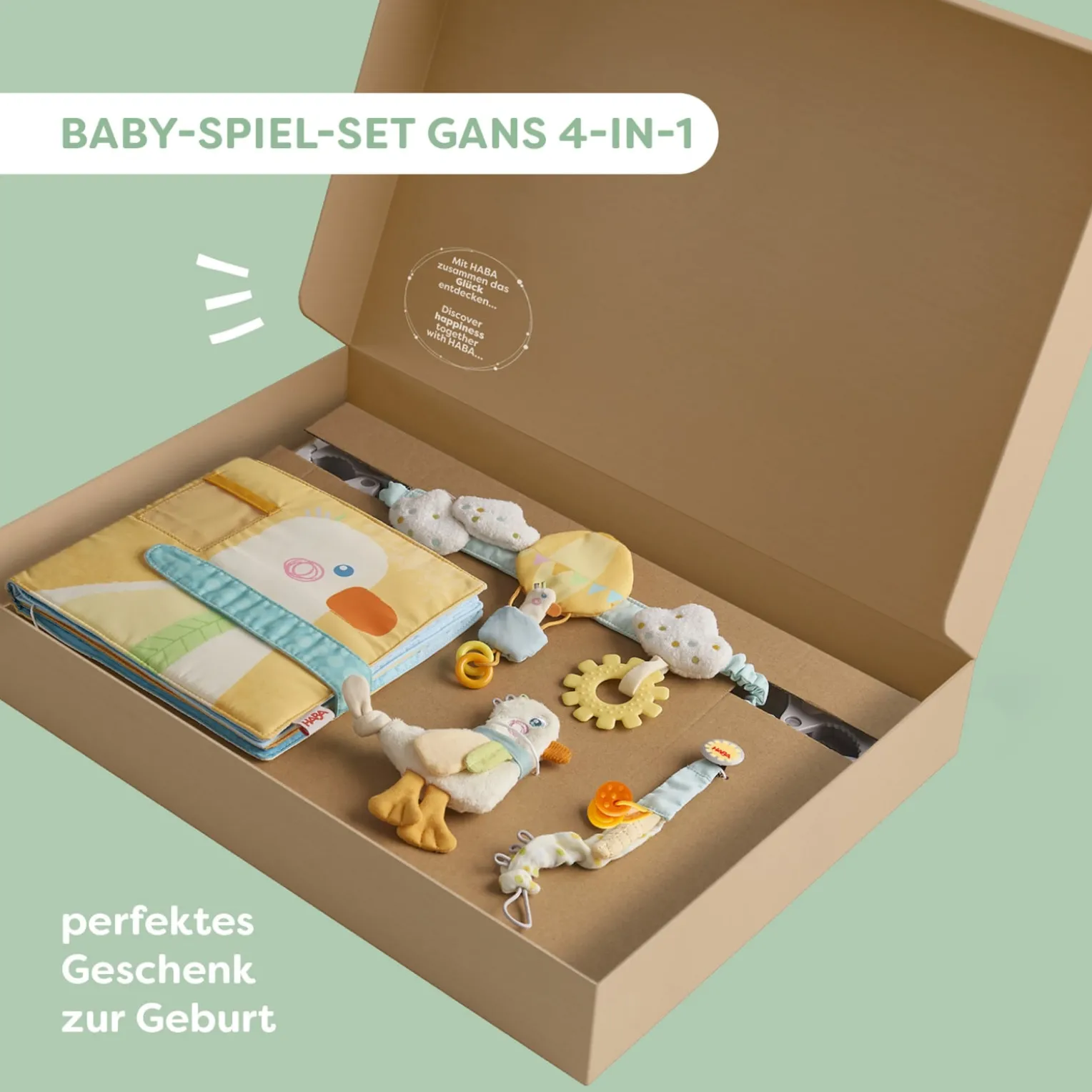 Baby-Spiel-Set Gans 4-in-1
