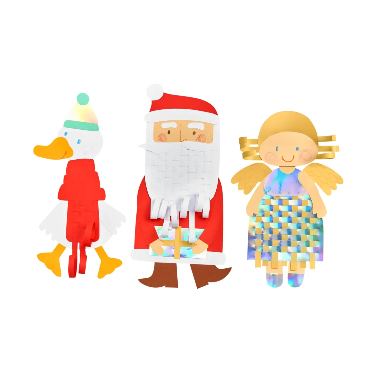 Bastelset – Papier-Flechten Weihnachten