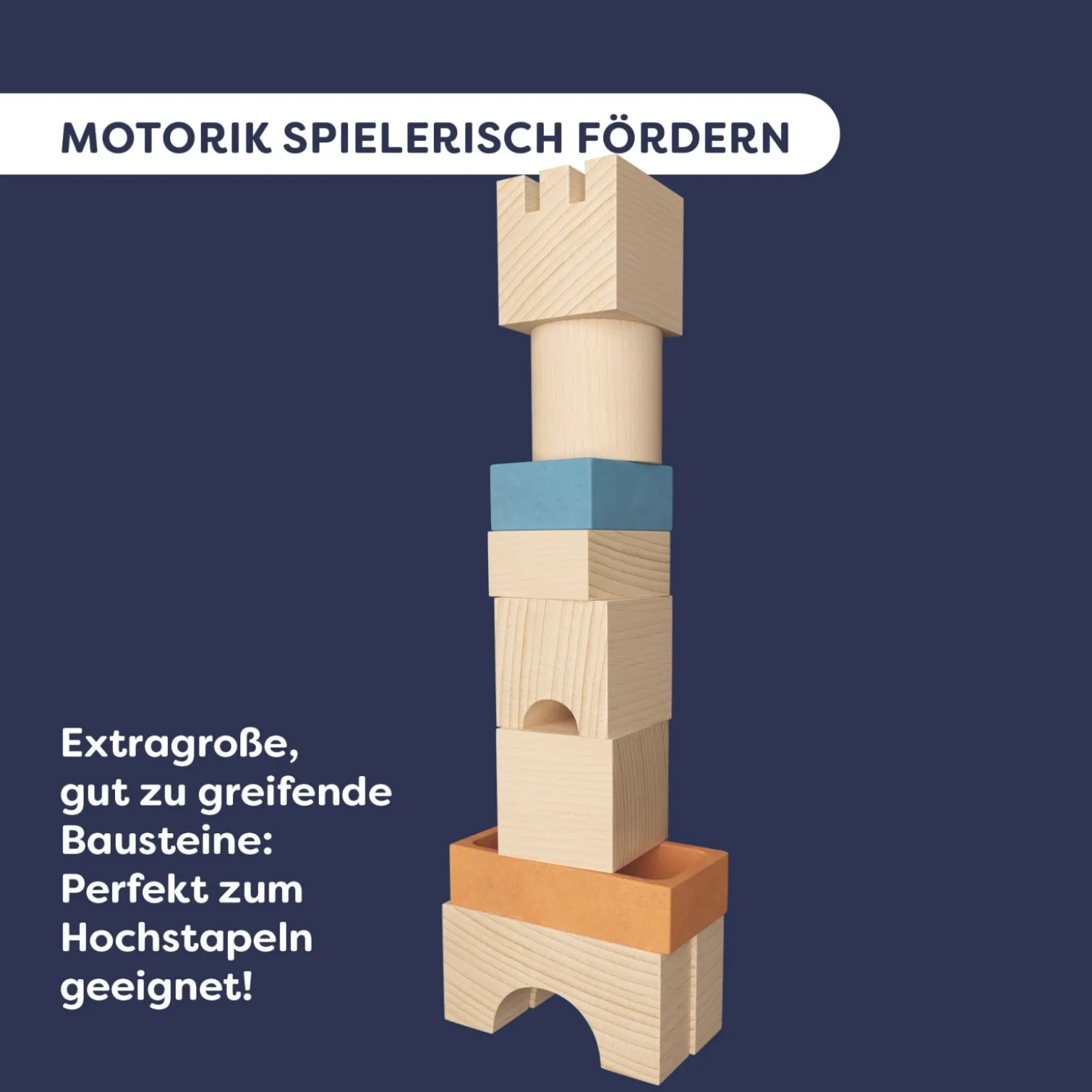 Bausteinwelt, My 1st Block World – extra große Bausteine, 42 Steine