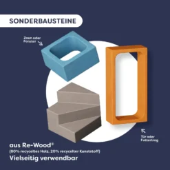 Bausteinwelt, My 1st Block World – extra große Bausteine, 42 Steine