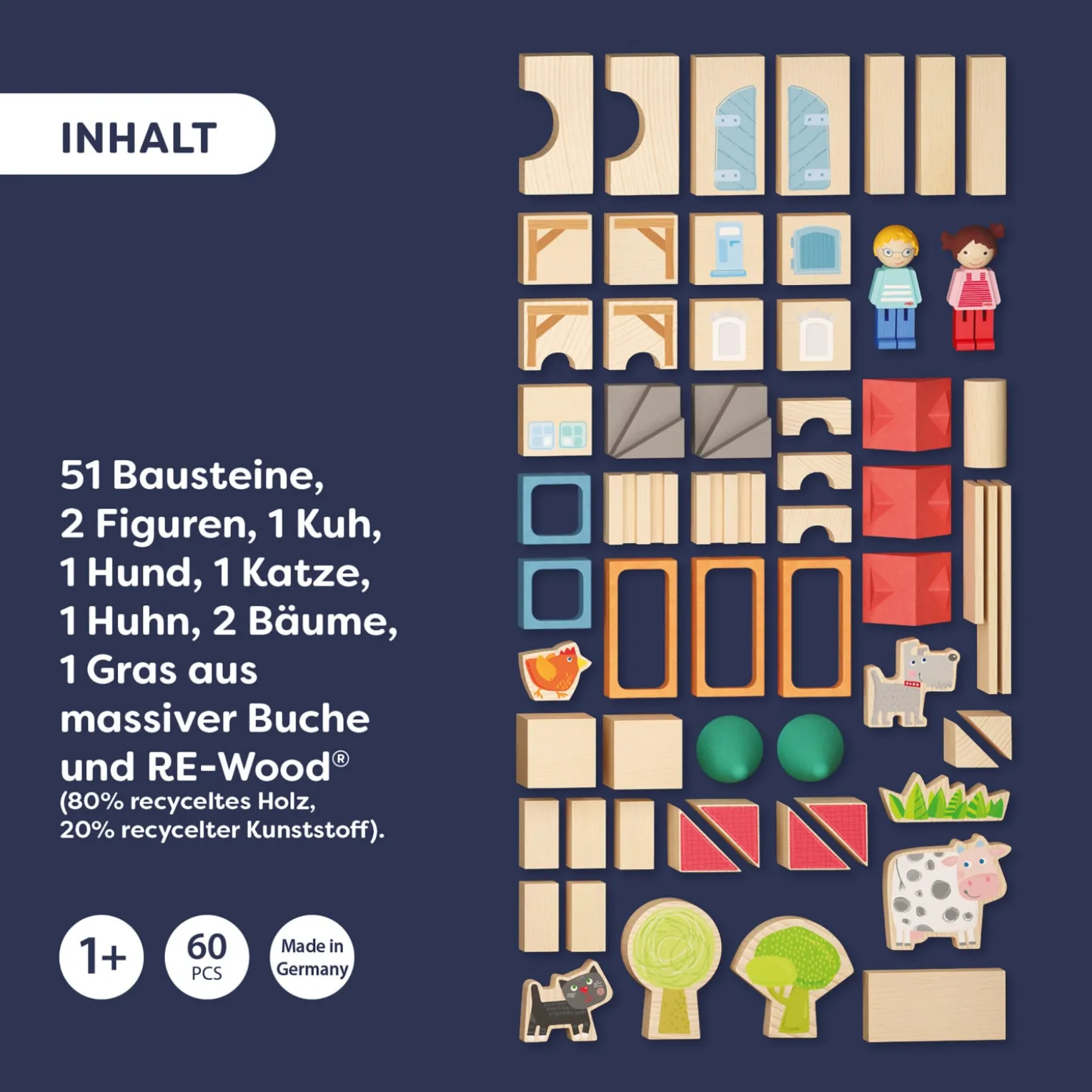 Bausteinwelt, My 1st Block World – Unsere große Farm, ab 1 Jahr