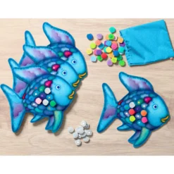 Der Regenbogenfisch – Glitzer-Bingo, Farbenspiel, ab 3 Jahren