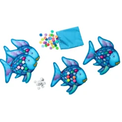 Der Regenbogenfisch – Glitzer-Bingo, Farbenspiel, ab 3 Jahren
