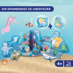 3D-Puzzle-Spielwelt Unterwasser