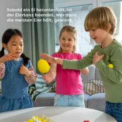 Eiertanz, Geschicklichkeitsspiel, ab 5 Jahren