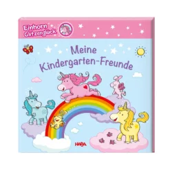 Einhorn Glitzerglück Freundebuch