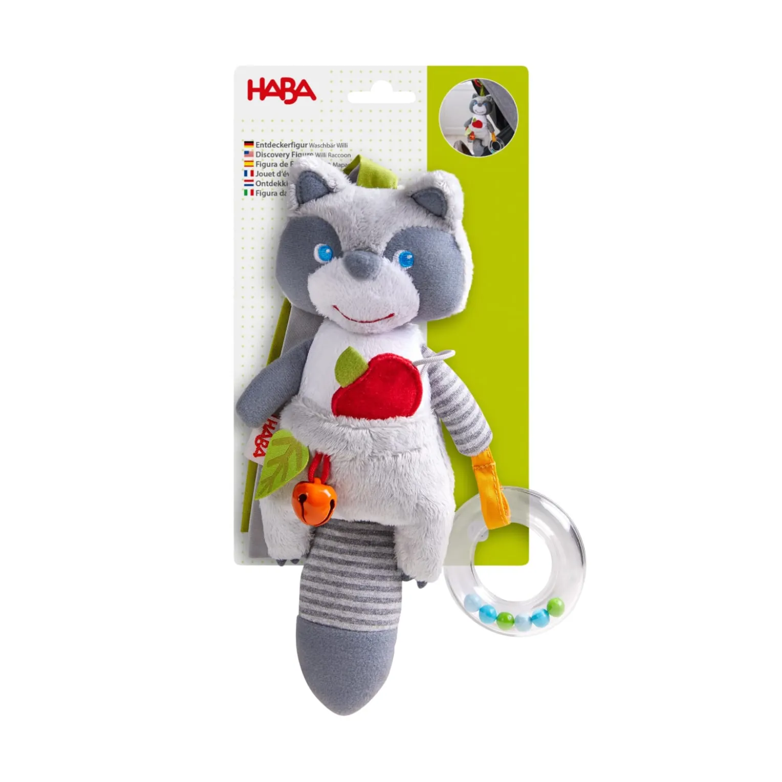 Entdeckerfigur Waschbär
