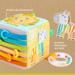 Entdeckerwürfel Zebra
