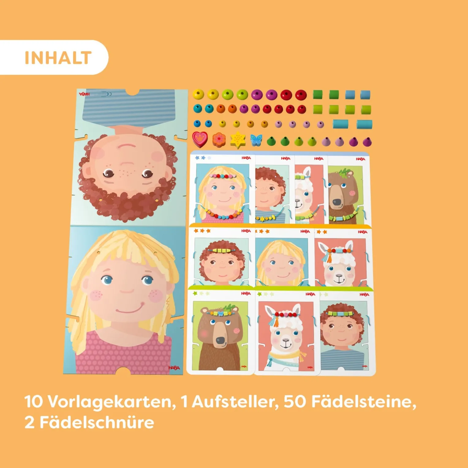 Fädelspiel Schmuckstücke