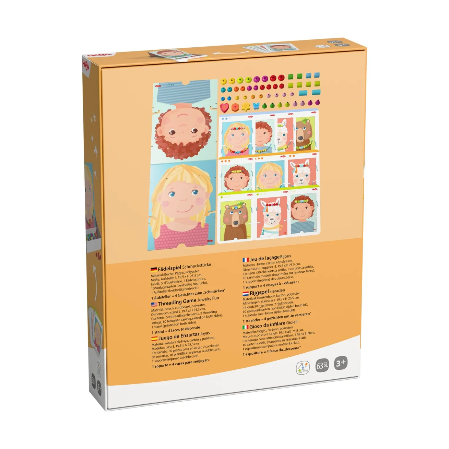 Fädelspiel Schmuckstücke