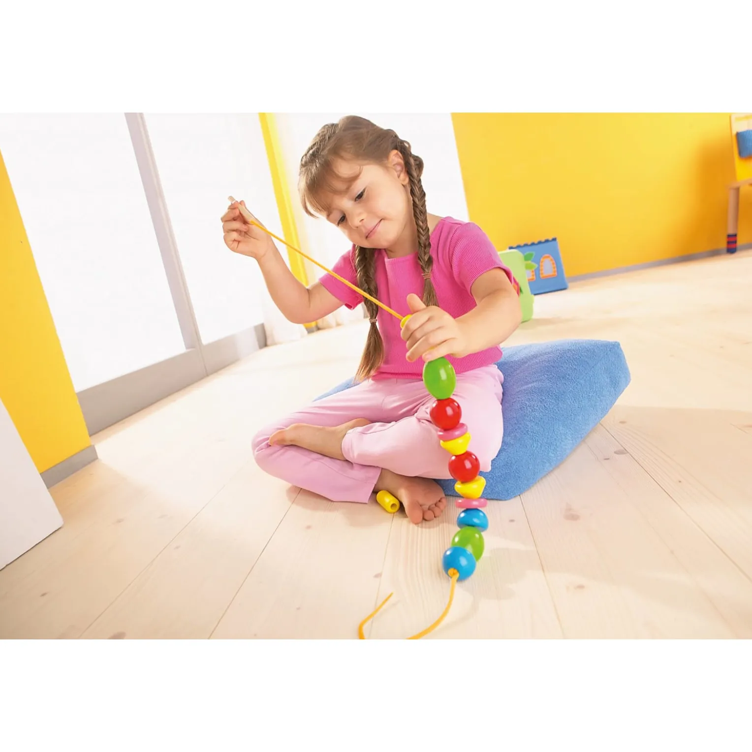 Fädelspielzeug Bambini Perlen