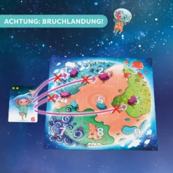 Galaxolotl - No Risk, No Stars!, Karten - und Brettspiel, ab 8 Jahren