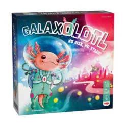 Galaxolotl - No Risk, No Stars!, Karten - und Brettspiel, ab 8 Jahren