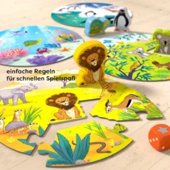 GAME MEETS PUZZLE – Wo leben Löwe & Co.?