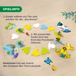 GAME MEETS PUZZLE – Wo leben Löwe & Co.?