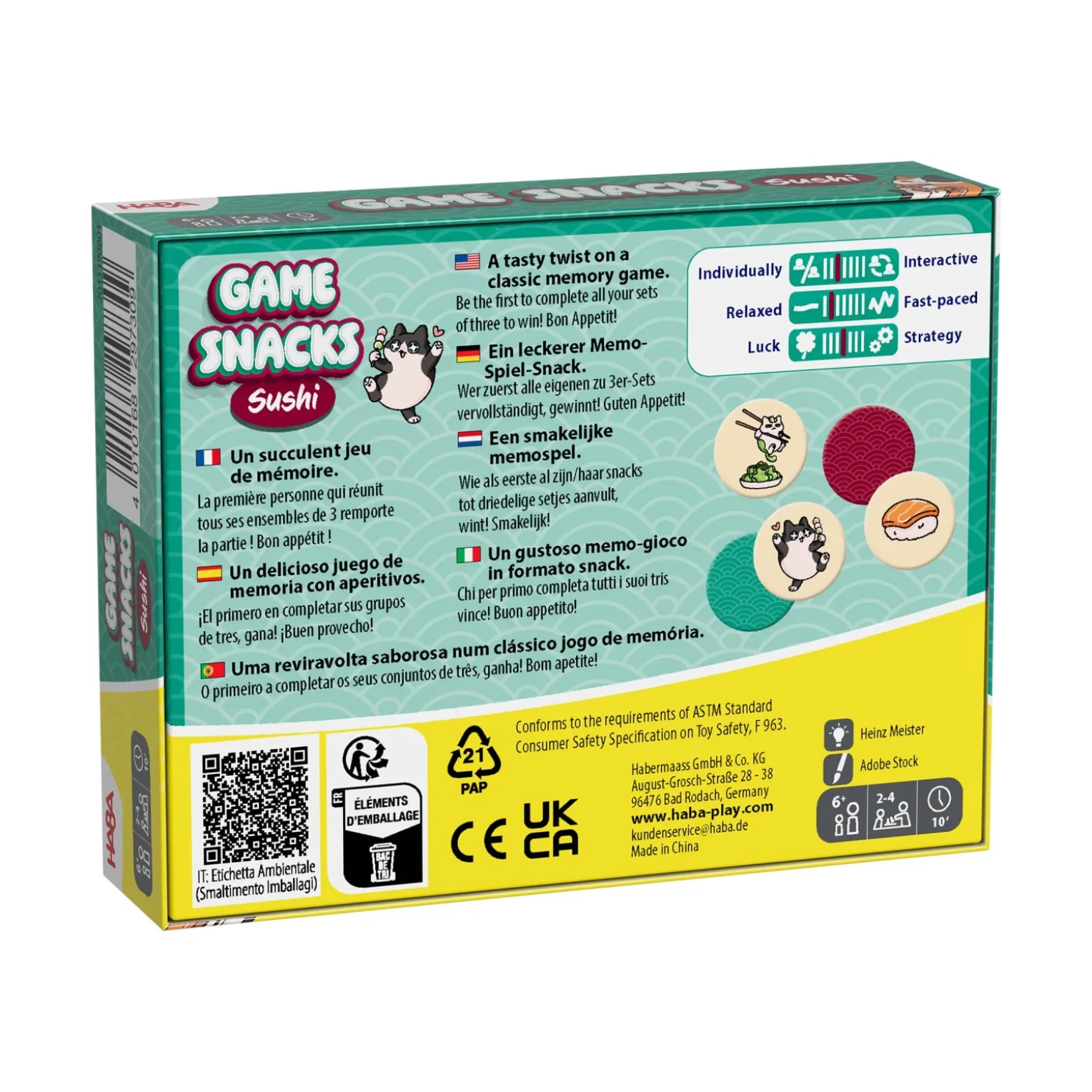 Game Snacks – Sushi