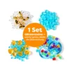 Glitzersteine-Set – 4 Überraschungstütchen zum Basteln & Dekorieren