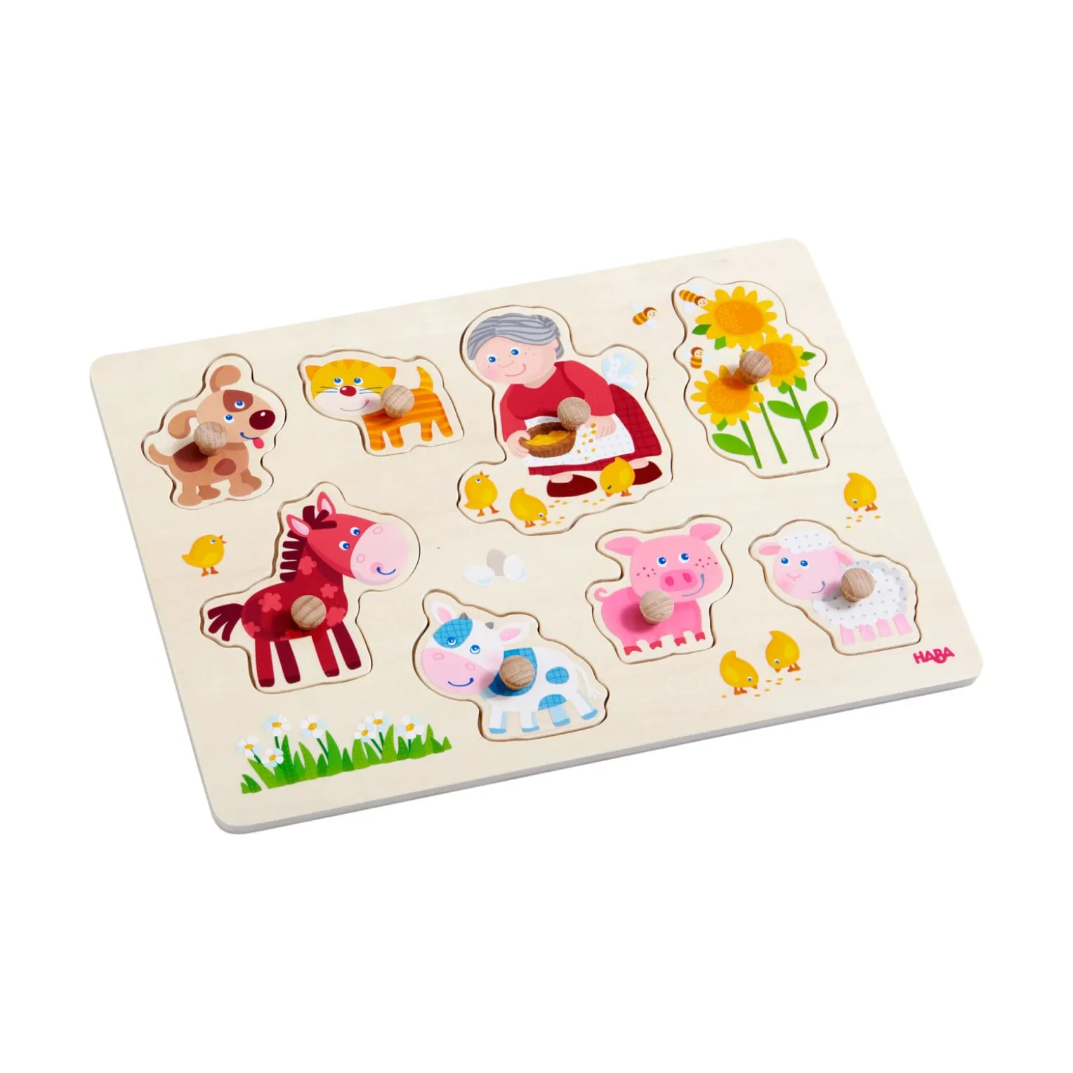 Greifpuzzle Oma Lenis Tiere