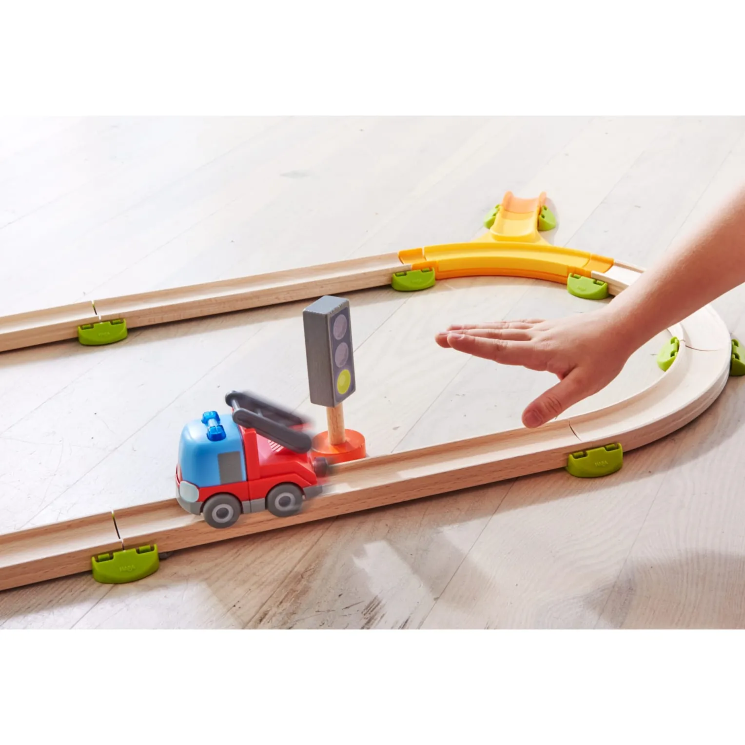HABA Cars – Feuerwehr-Leiterwagen
