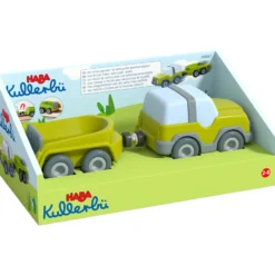 HABA Cars – Geländwagen mit Anhänger