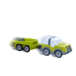 HABA Cars – Geländwagen mit Anhänger