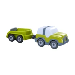 HABA Cars – Geländwagen mit Anhänger