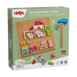 Hammer-Nagelspiel Bauernhof