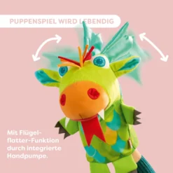 Handpuppe Drache Motzbert