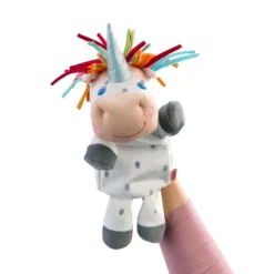 Handpuppe Einhorn