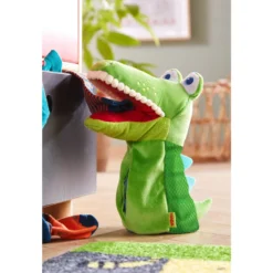 Handpuppe Krokodil, 26 cm