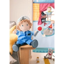 Handpuppe Polizist, 27 cm