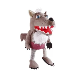 Handpuppe Wolf Grisbert, 37 cm