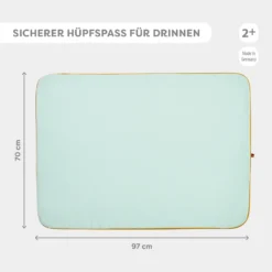 Indoor-Hüpfpolster, klein, Curry
