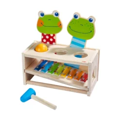 Klang-Klopfbank Froschkonzert