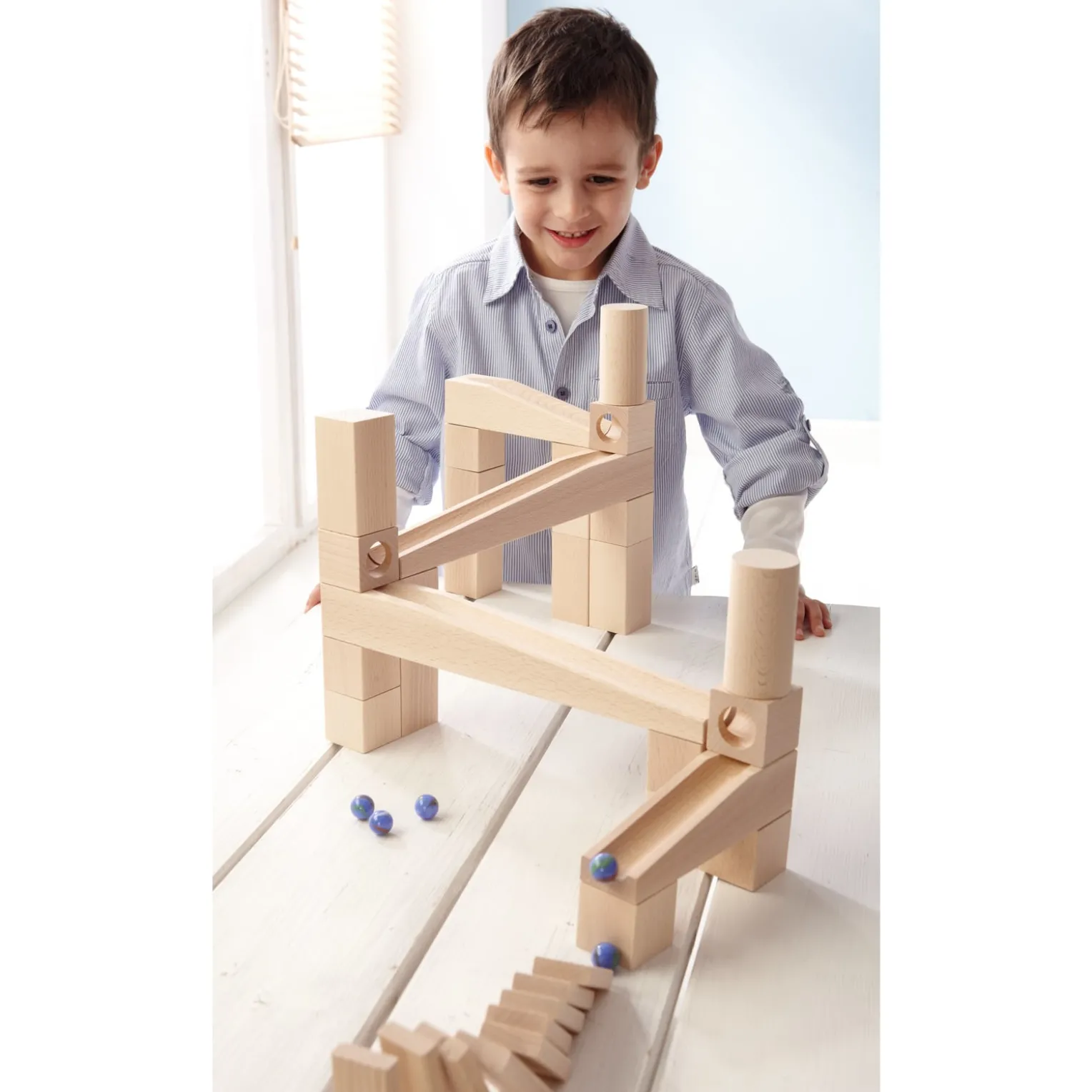 Kugelbahn – Erstes Spielen