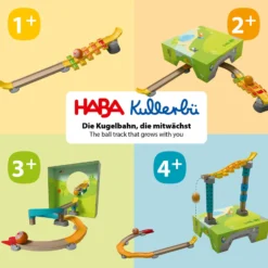 Kullerbü Kugelbahn Klangtreppe Step by Step