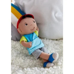Kuschelpuppe Gabriel, 25 cm große Stoffpuppe