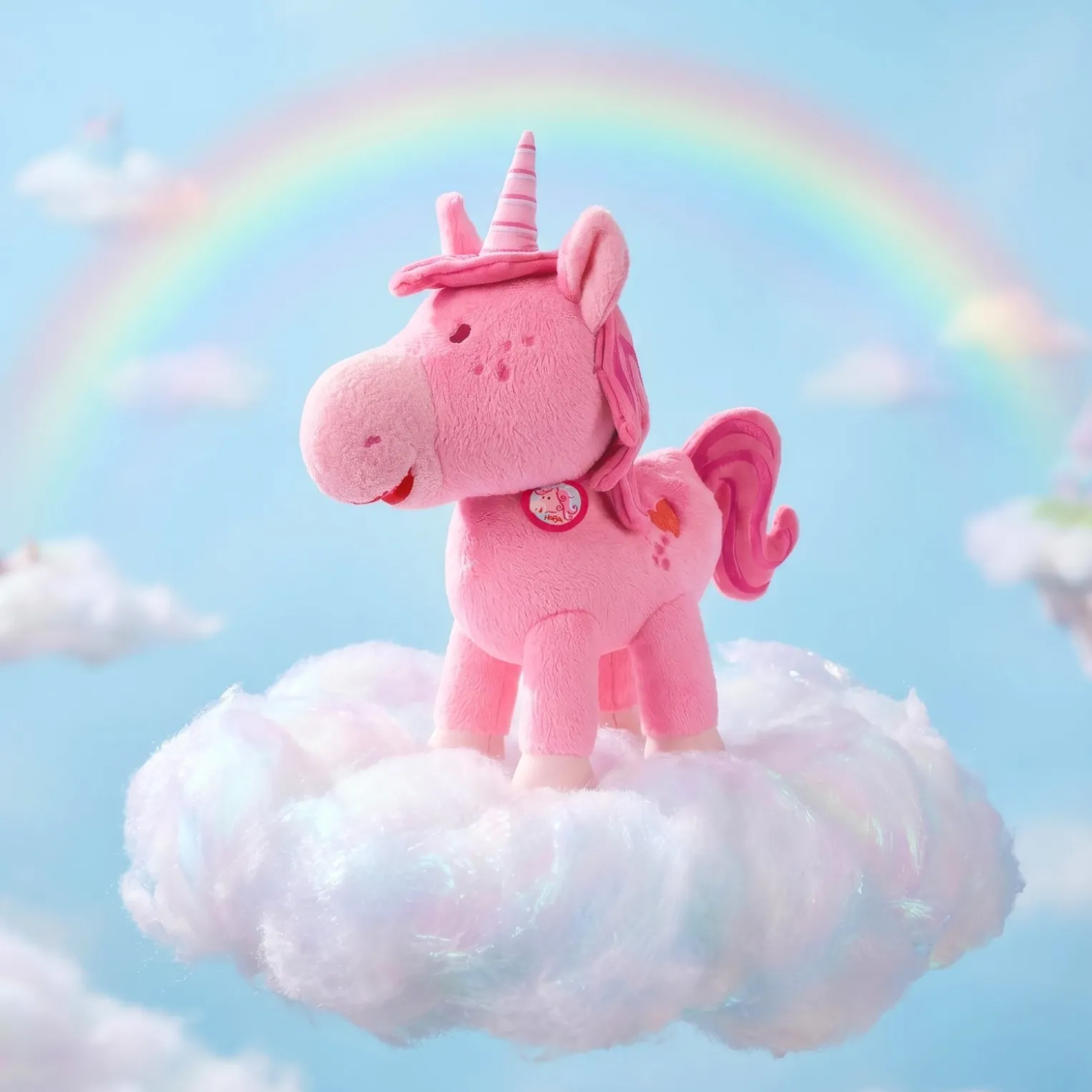 Kuscheltier Einhorn Glitzerglück