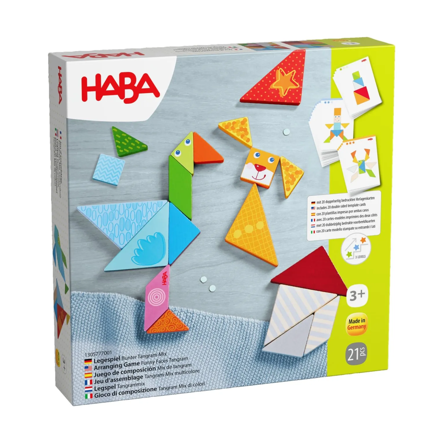 Legespiel Bunter Tangram-Mix
