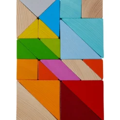 Legespiel Bunter Tangram-Mix