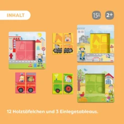 Legespiel Fahrzeuge