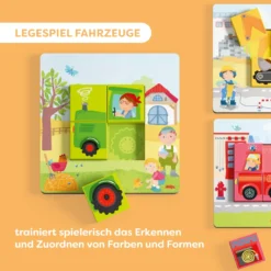 Legespiel Fahrzeuge