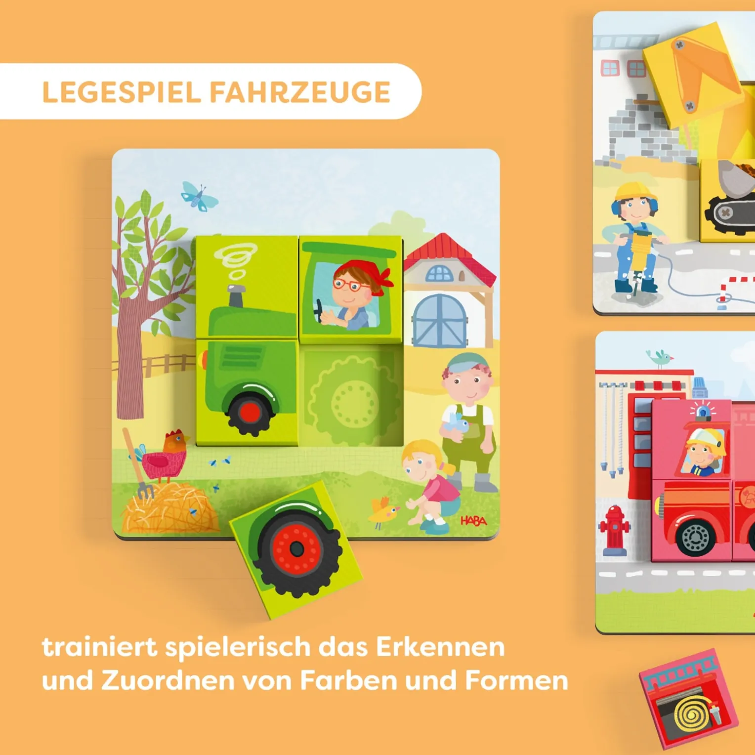 Legespiel Fahrzeuge