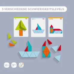 Legespiel Mosaik-Dreiecke