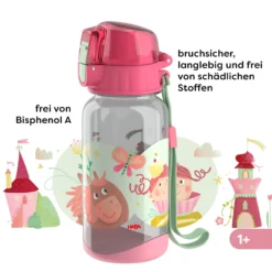 Lunch-Set Prinzessin für Kinder, Prinzessinnen-Brotdose & -Trinkflasche
