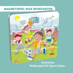 Magnetspiel-Box Sportarten