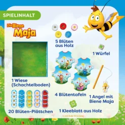Meine ersten Spiele – Biene Maja, Blüten angeln, Angelspiel, ab 2 Jahren