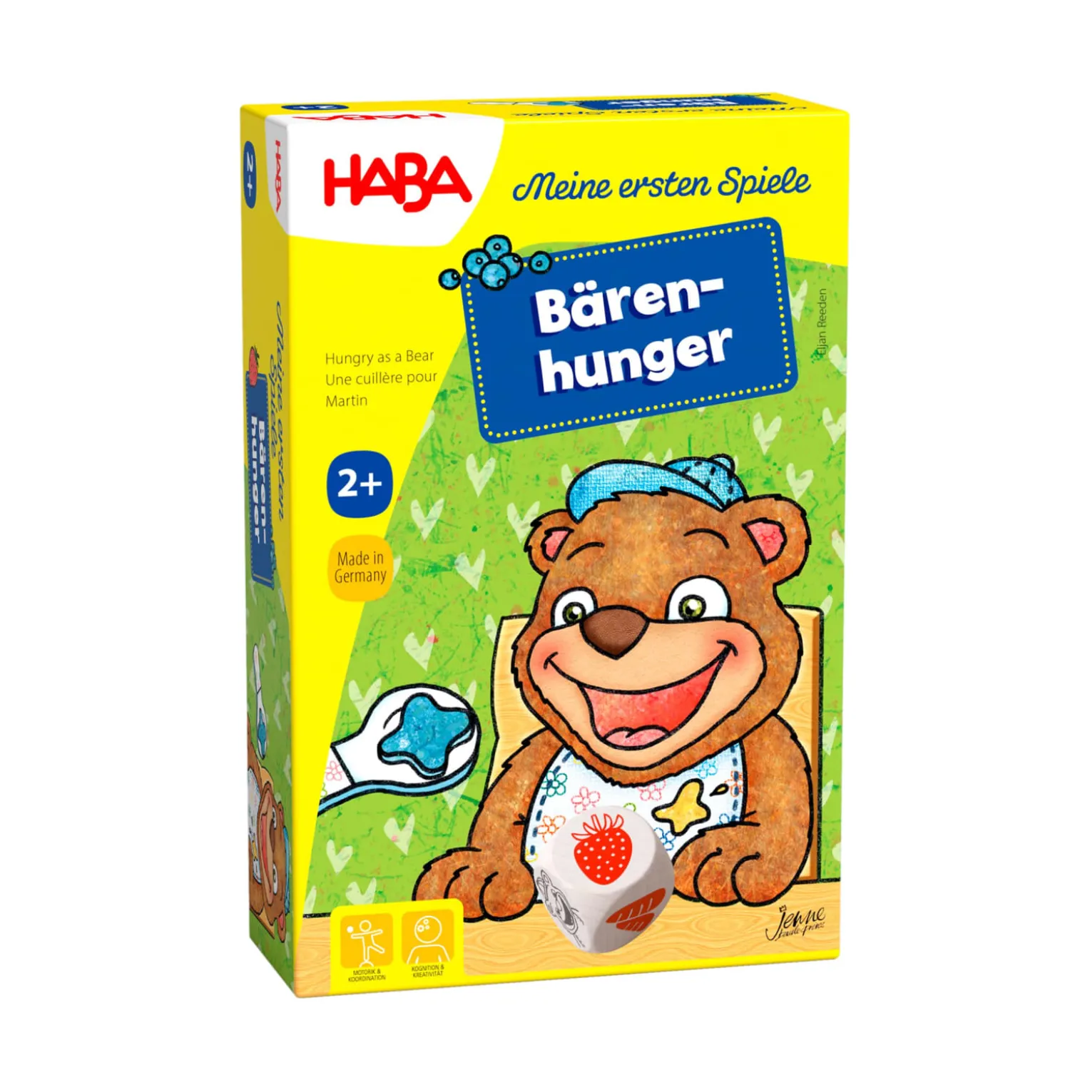 Meine ersten Spiele – Bärenhunger, Memo, Geschicklichkeitsspiel ab 2 J
